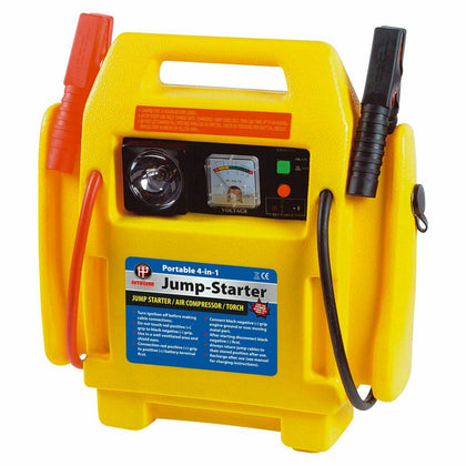 Portable Car Battery Power Booster Jump Start Starter Rescue Pack 400 AMP 12v