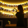 Photo Peg Clip Fairy String Lights Wedding Birthday Hanging photograph Decor