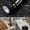 Wallpaper Marble / Wood Texture Sticker Cupboard Table Furniture Cover Adhesive