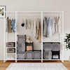 Mondeer 12 Cube Plastic Storage Wardrobe DIY Clothes Closet Organizer Cupboard