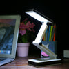 Foldable 24 LED USB Study Table Desk Light Rechargeable Reading Lamp Dimmable