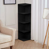 3/4 Tier Shelving Unit Corner Storage Display Bookcase Bookshelf Wooden Stand