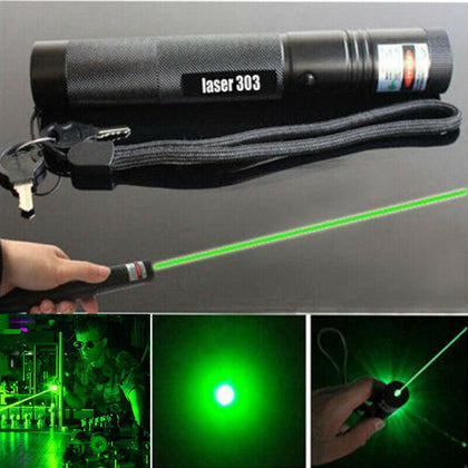 10Miles Laser Pen Pointer Green Light 532NM Lazer Hiking Flashlights Torches UK