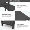 136CM Large Computer Desk Corner Laptop PC Table 2 Tier Shelf Wooden Workstation