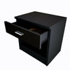 Black Bedside Table High Gloss Cabinet Chest Of Drawer Storage Bedroom Furniture