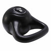 Vinyl Kettlebell Weight Fitness Home Gym Workouts Kettlebells 2KG-16KG Black