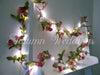 2 m 20LED Artificial Rose Fairy String Lights Christmas Wedding Party Home Decor