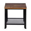 Bedside Side Table Coffee Table End Table Cabinet Nightstand for Bedroom
