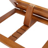 Vintage Wood Foldable Book Stand Portable Copybook Recipe Bookrest Tablet Holder