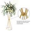 50-100cm Metal Flower Rack Column Vase Stand Display Plinths Wedding Centrepiece