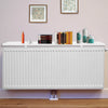 New Round Radiator Shelves Shelf 60cm/90cm MDF Included Brackets corners UK