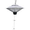 1.5KW Patio Ceiling Heater Hanging Indoor Tent Halogen Outdoor Electric PullCord