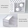 White Cosmetic Organiser Plastic Makeup Drawer Holder Jewellery Case Box Storage