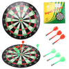 Full Size 15 Inch Dart Board For Adults Or Kids Magnetic Dart Dartboard Game