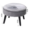 Foot Rest Stool Pouffe Dressing Table Footstool Ottoman Seating Living Room UK