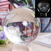 UK 3D Solar System Crystal Ball Planets Glass Ball Engraved Globe 60MM+Stand