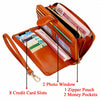 Women Girls Leather Wallet Ladies Long Large Purse Case Clutch Coin Card Holder