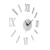 3D DIY Wall Clock Roman Numerals Luxury Mirror Sticker Home Decor Living Room