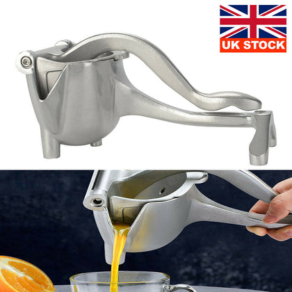Aluminum Alloy Manual Juicer Kitchen Hand Squeezer for Lemon Orange Fruit New