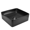 Matte Black Bathroom Basin Sink Ceramic Bowl Vanity Counter Top Cloakroom