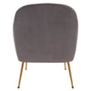 Velvet Oyster Scallop Shell Tub Chair Seat Armchair Wing Back Sofa Cafe Bedroom