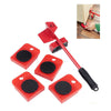 Heavy Furniture Roller Set Shifter Lifter Wheels Mover Easy Moving Slider Tool