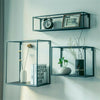 3Pcs Vintage Wall Unit Retro Industrial Style Metal Shelf Rack Storage Display