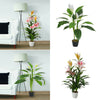 3ft Realistic Flower Tree Potted Plant Artificial Lily/Spathiphyllum Home Decor