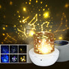 Rotating LED Light Projector Star Moon Sky Baby Kids Night Mood Lamp Xmas UKA