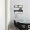 2PCS Industrial Vintage Chic Retro Wall Shelf Unit Storage Display Long Shelving