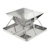 Foldable Fire Pit Garden Heater Barbecue BBQ Grill Stove Camping Charcoal Patio