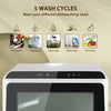 Table Top Mini Dishwasher 6-Program Freestanding 5L Dish Cleaner LED Dish Basket