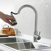 Modern Kitchen Sink Mixer Taps Pull Out Single Lever Chrome Brass Spray Mono Tap