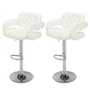 2PCS Beauty Salon Chair Barber Hairdressing Swivel Chair Kitchen Bar Stool