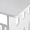 White Bedside Table Cabinet Side End Table Organizer Tea Coffee Lamp Plant Stand