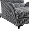 Recliner Leisure Chair Armchair Sofa Bed Upholstered Lounge Chair with Footstool