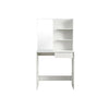 Modern Dressing Table Jewelry Makeup Desk w/ Mirror Drawer Bedroom White UK
