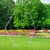 Metal Hexagonal Wedding Arch Frame Backdrop Free Standing Events Venue Sturdy