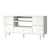 TV Stand Cabinet TV Unit Bench Storage Cabinet with Drawer Shelf for Living Room