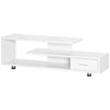 White High Gloss TV Stand 65 Inch Television Entertainment Unit Storage Drawer