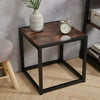 Industrial Bedside Table Lamp Stand Side End Coffee Table Bedroom Nightstand