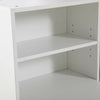 Computer Desk with Shelves PC Laptop Table Home Office Corner Workstation White