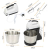 7 Speed Electric Food Stand Hand Mixer Bowl Cake Dough Hook Whisk Beater UK