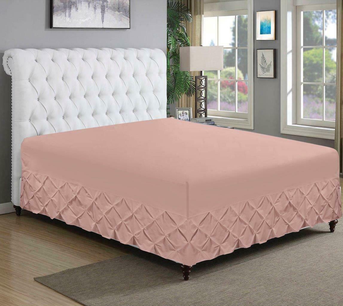 Pintuck Pleated Alford Duvet Cover Set Bedding With Pillowcase All Sizes Colours