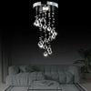 Modern Chandelier Acrylic Crystal Light Shades Droplet Ceiling Lampshade Pendant