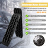 2 PCS Large Recovery Traction Boards Set W/ Jack Lift Base Traction Tire ladder