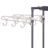 Clothes Coat Rail Garment Storage Wardrobe Dressing Hanging Display Stand Shelf