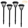 4Pack Solar Powered Garden Lights Outdoor Path Lanterns LED Stake Lamps Pathway