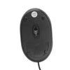 WIRED USB OPTICAL MOUSE FOR PC LAPTOP COMPUTER SCROLL WHEEL - BLACK MOUSE