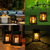 LED Solar Powered Hanging Lantern Lights Waterproof Outdoor Garden Table Lamp UK